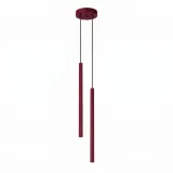 Pendant lamp PASTELO 2 burgundy