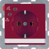 WCD RA with overvoltage protection, birch Q.1/Q.3/Q.7, red