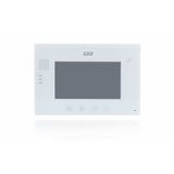 Glass monitor "nano-glass" white