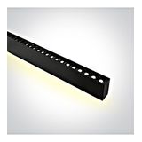 38150BU/B/V BLACK 48x SPOTS 40W 34ø UGR17 + UPLIGHT 22W 120ø