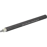 Polyolefine-photovoltaic cable, halogen free, Cableline, 4.0 mm², 52 x 0.3 mm, black, outer Ø 6.35 mm, 62.7435-91021