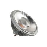 LED lamp, QPAR111 GU10 12W 670lm 2700K CRI90 55° Dimmable