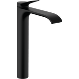 Vivenis 250 basin mixer, raised, with pop-up, matte black