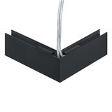 SUP2 TRACK H ELEC-FEED CON 48V 90° BK - Angle connector 90° (electrical)