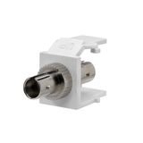 ST Keystone module, MM (metal), pure white (similar to RAL 9010)