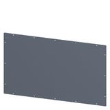 SIVACON, roof, closed, IP40, W: 1000 mm, D: 600 mm, zinc-plated