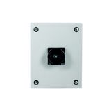 T3-4-8344/SE2/SVB-SW Main switch, T3, 32 A, surface mounting, 4 contact unit(s), 8-pole, STOP function, With black rotary handle and locking ring, Lockable in the 0 (Off)