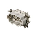 HDC insert, Male, 830 V, 20 A, Number of poles: 5, Screw connection, Size: 4