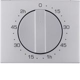 Centre plate for mechanical timer, K.5, al., al. anodised