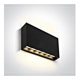 67472/AN/V ANTHRACITE WALL LIGHT 2x6W CCTV IP65 230V