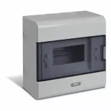 IP40 WALL MOUNTED ENCLOSURE 6 DIN M
