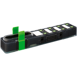 EXACT8, 8XM8, 3 POLE BASIC HOUSING, NPN-LED'S Without connector cable