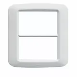 TECHNOPOL.PLATE 3+3 MOD. ICE WHITE