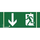 Pictograph Linda 18W arrow down, visibility: 24m