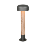 Fraser pole lamp 54 cm E27 anthracite/wood