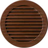 round grille brown 90