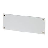 Flush mounting plate, without drill holes