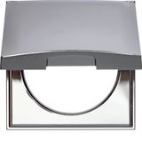 Frame with hinged cover, Integro Flow/Pure, chrome glossy, galvanised