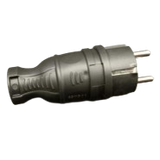 Rewirable rubber plug 16A 250V Max: 3500W