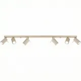 Ceiling lamp RING 6L taupe