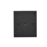 Double Keystone flat IT/telephone socket cover, (cover), Simon 24, IP20/IP44, white