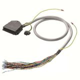 PLC-wire, Digital signals, 36-pole, Cable LiYCY, 2 m, 0.34 mm²