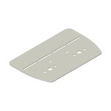 Stabilizing plate for double foot switches