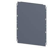 SIVACON, mounting plate, Quick assembly with screws, H: 800 mm, W: 600 mm, zinc-plated The