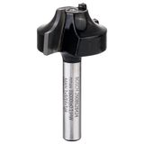 Edge forming Ovolo bit, 1/4", R1 6.3 mm, D 25.4 mm, L 14 mm, G 46 mm