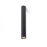 RIGA 38 ceiling black 230V LED 7.5W 38° 3000K