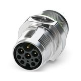 M17-8EP1N8A6100S - Device connector front mounting