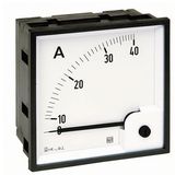 AC analog ammeter - size 48x48mm - TI ratio 160/5A