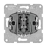 Two-gang push button 1 NO, separate circuits, cage clamps