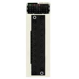 discrete I/O module X80 - 8 I - 24 V DC - 8 O - solid state- severe