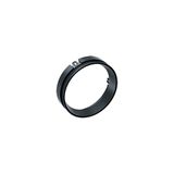 V2 S FRONTRING BKG - Front ring shiny black