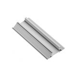 Profile GLAX for LED strip, end, double-sided with groove for edge, for plate 18 mm, 3 m