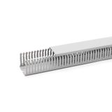 NUDIN 5037 sgr  Connecting channel, NU-DIN, 50x38x2000, stone grey, Polyvinyl chloride