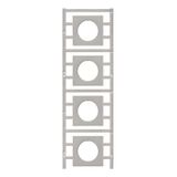 SwitchMark, Device markers, 46 x 46 mm, for cam switches, Type S0, Kraus & Naimer, grey