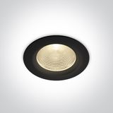 BLACK 10W CCTV IP20 60deg 230V