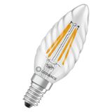 LED Classic BW 40 Filament P 3.4W 827 Clear E14