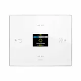 ROOM CONTROLLER KNX     WHITE GLASS