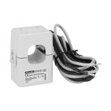 Current transformer, compact prewired split-core, 24X24mm hole, 250A