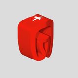CableLine, Conductor and cable markers, 2.5 - 5 mm, 3 x 4.2 mm, red