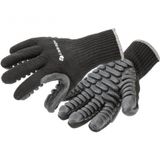 BROL PU-coated anti-vibration protective gloves black 9