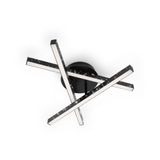 LED wall- and ceiling light, black, LED/15W