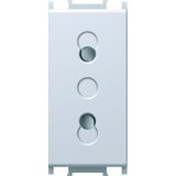 SOCKET EURO+KS 2P 10A 250V~ 1M PW 6217686