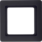 Frame 1gang, Q.1, ant. velvety, lacq.