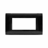 YOUNG TOUCH PLATE 3D DARK CARBON 4M