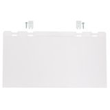 X-Light 180 vertical plate holder for evacuation label and