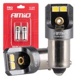 LED bulbs CANBUS PRO T4W BA9S 4x2016 SMD white 12V 24V AMIO-03579